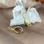 Garnet In Gold Jewellery