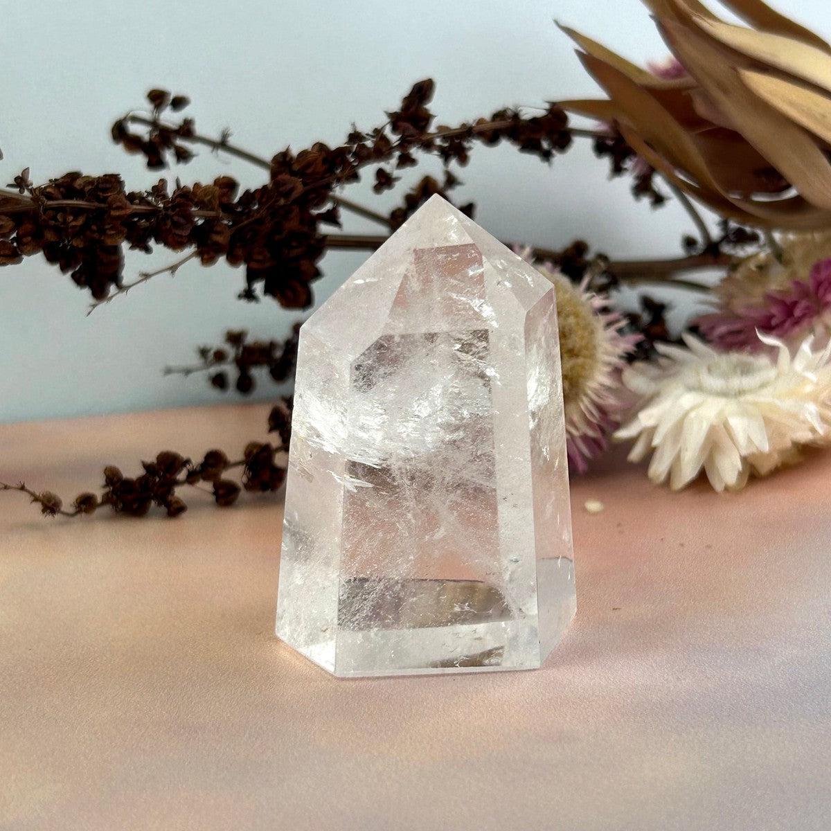 Clear Quartz Crystal Point