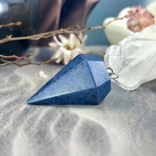 Blue Crystal Pendulum