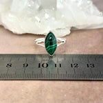 Malachite Marquise Rings