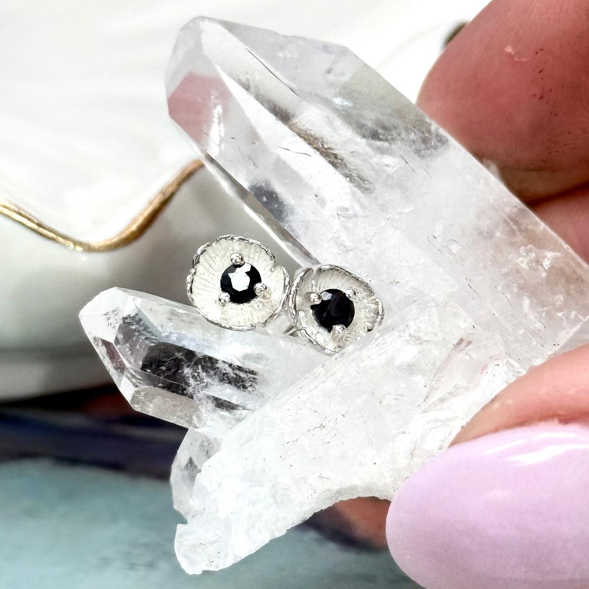 Sapphire Stud Earrings