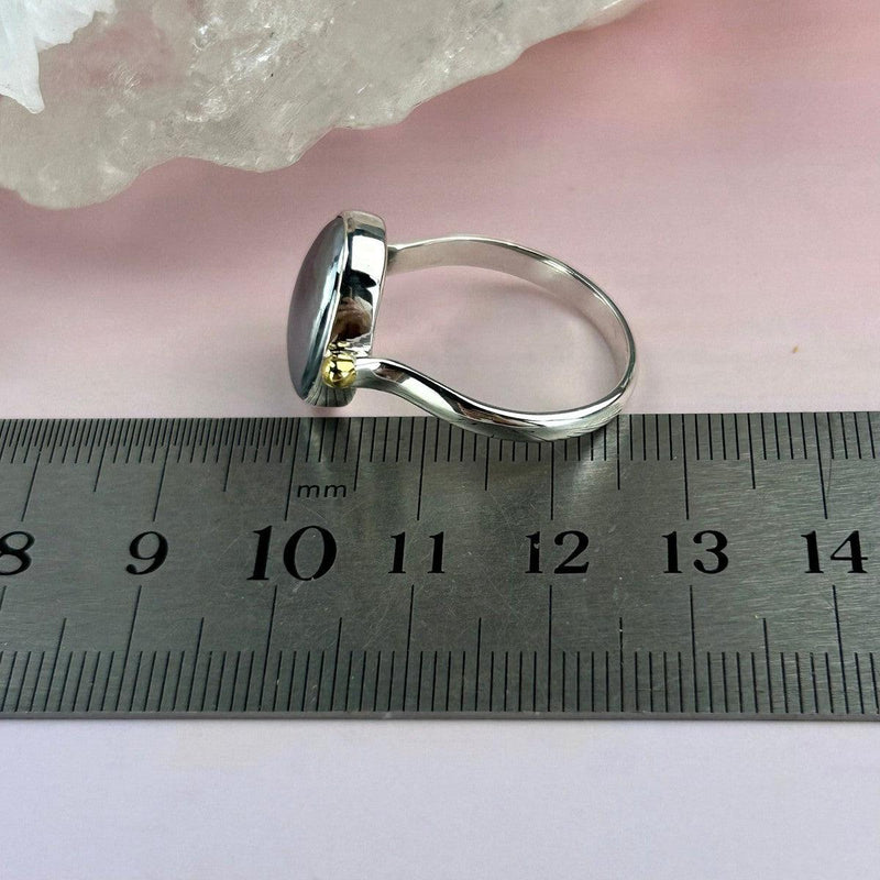 Siliconite Stone Ring