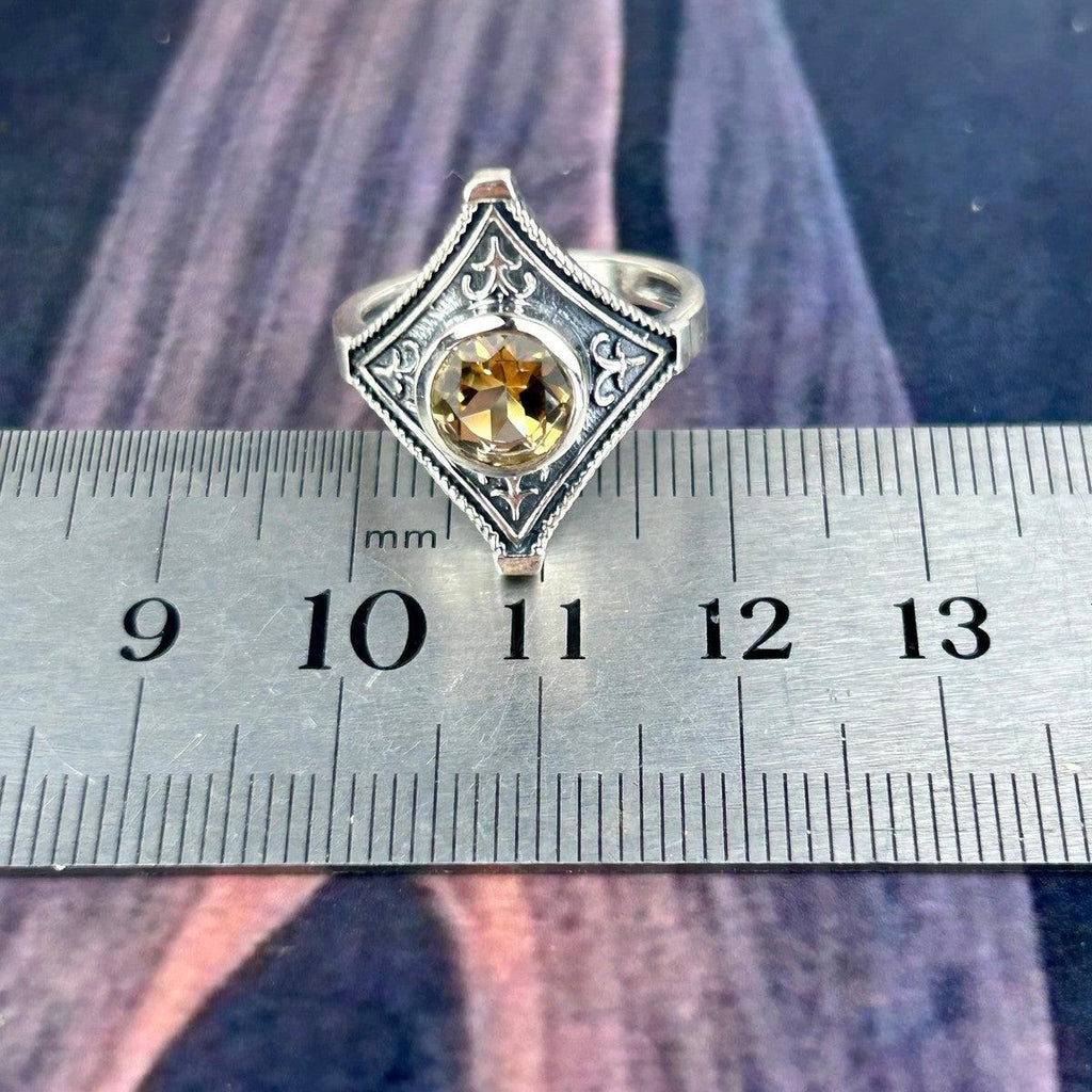 Grand Design Citrine Ring