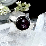 Round Ruby Ring