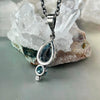 Ornate Blue Topaz Necklace