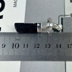 Black Raw Stone Pendant
