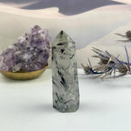 Tourmalated Quartz Crystal Points