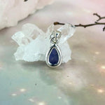 Small Blue Gemstone Pendant