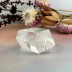 Faceted Clear Quartz Point