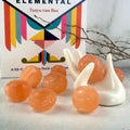 Peach Selenite Tumble Stone