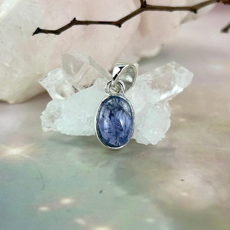 Small Oval Tanzanite Pendant