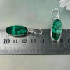 Vibrant Green Crystal Earrings