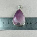 Teardrop Cobalt Calcite Pendant