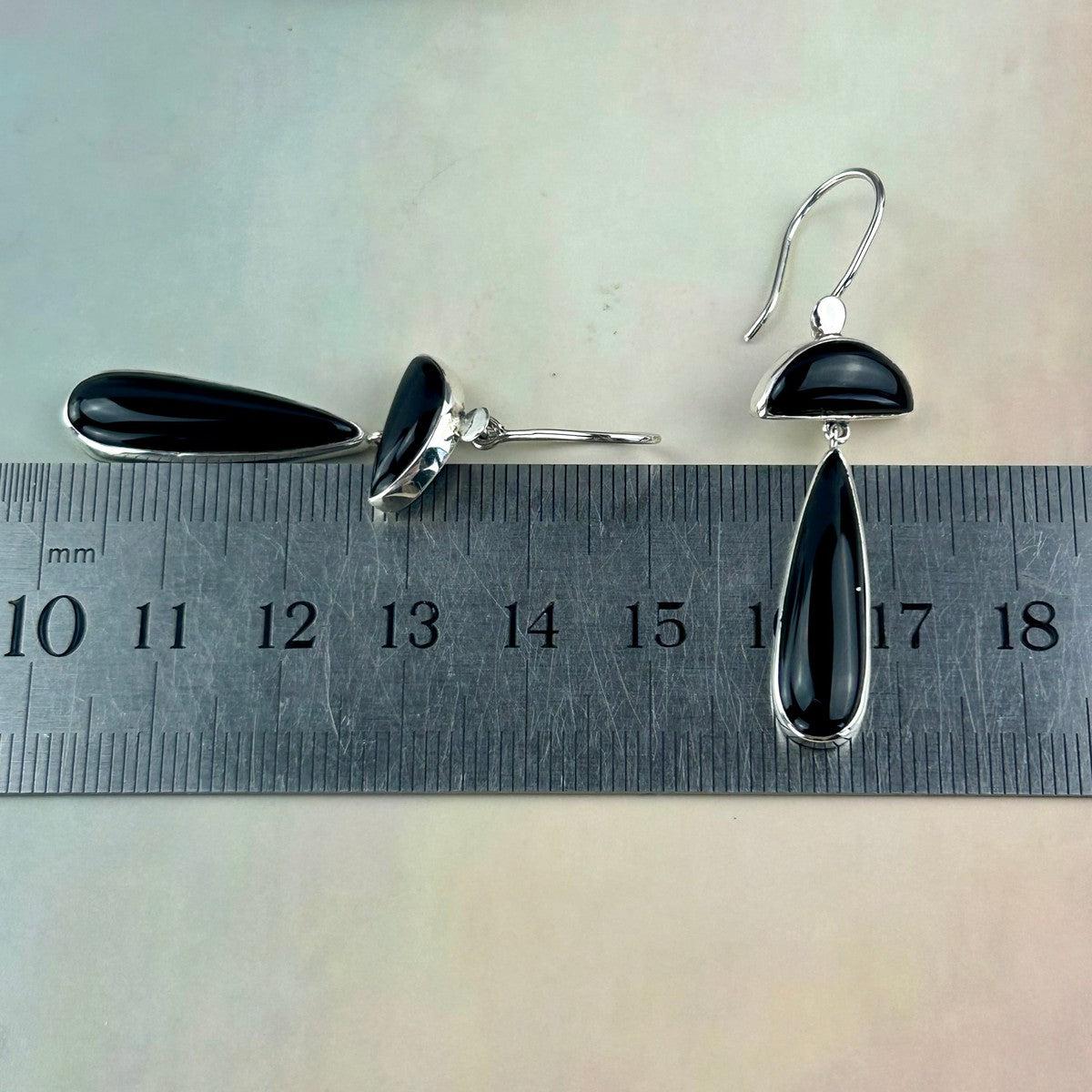 Protection Stone Sterling Silver Earrings