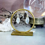 Marquise Moonstone Earrings