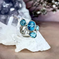 Swiss Blue Topaz Cocktail Ring