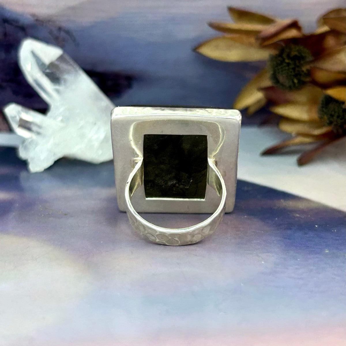 Chunky Labradorite Ring