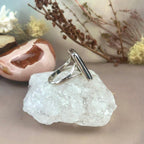 Sterling Silver Tiger Iron Ring