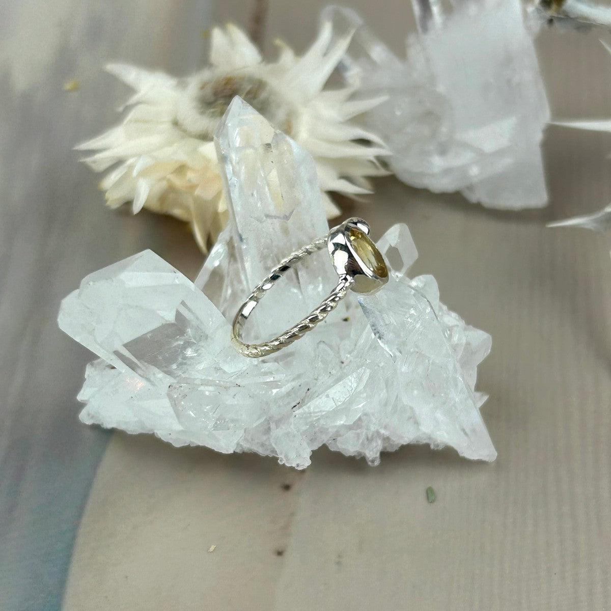 Classic Citrine Ring