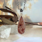 Harlequin Quartz Pendant