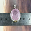 Pink Gemstone Gold And Silver Pendant