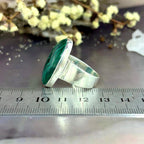 Malachite Wide Band Ring