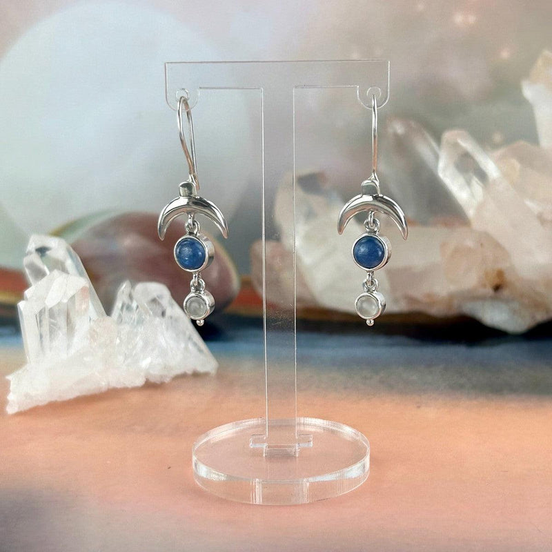 Delicate Women's Crystal Earrings