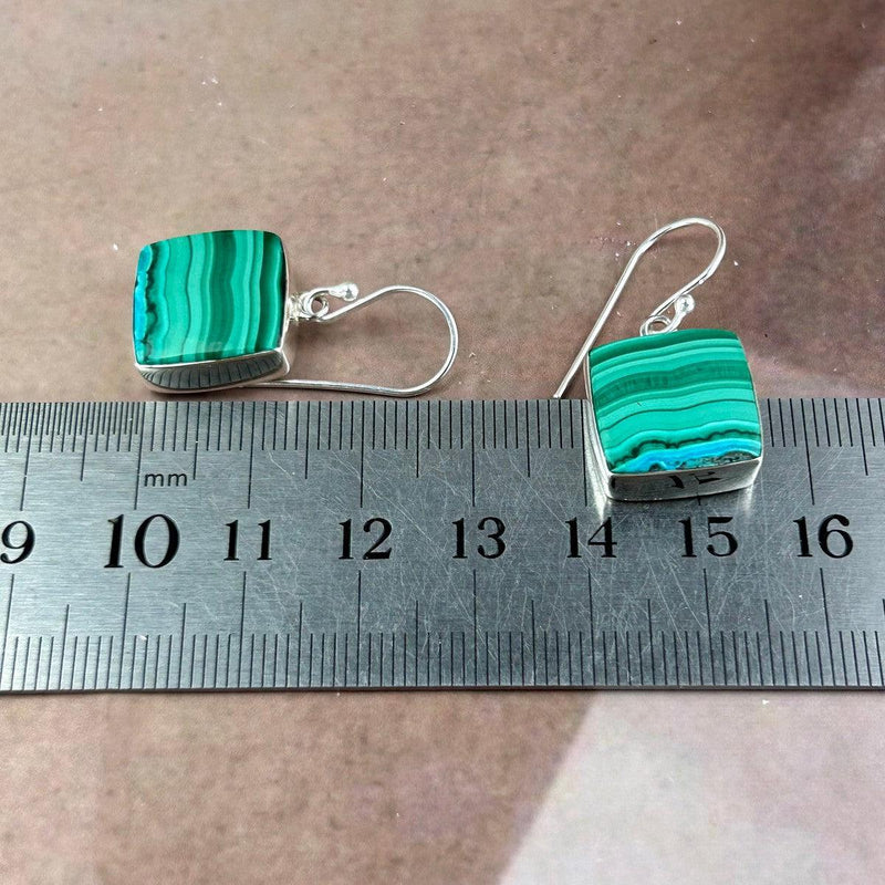 Combined Crystal Drop Earrings