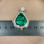 Unique Malachite Pendant