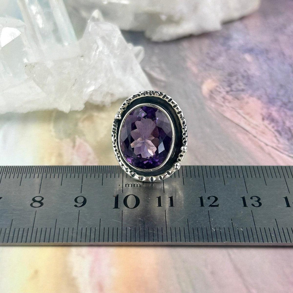 Amethyst Antique Design Ring