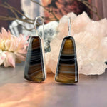 Tortiseshell Crystal Earrings