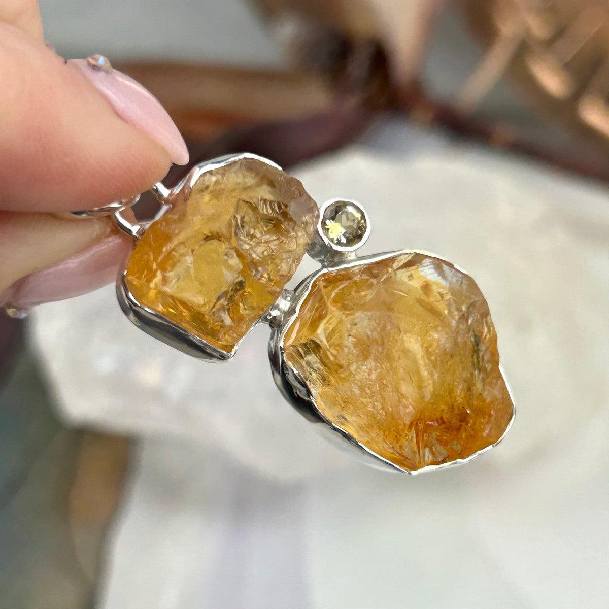 Raw Citrine Jewellery