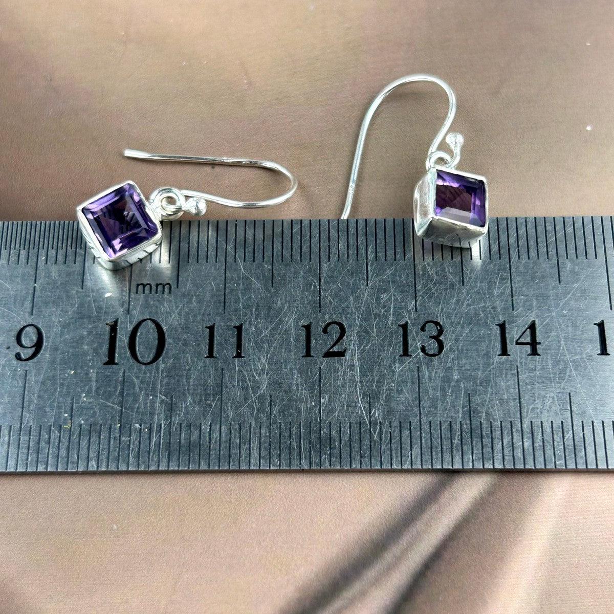 Amethyst Earrings For Pierced Ears