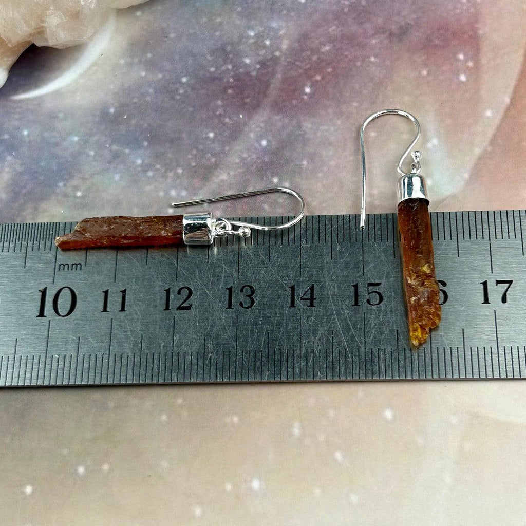 Rare Colour Kyanite Earrings