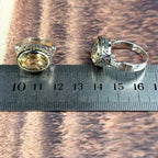 Citrine Bold Design Ring