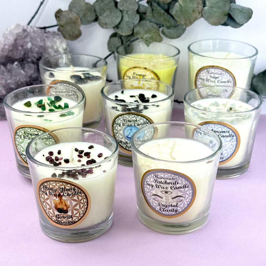 Crystal Soy Wax Candle