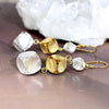 Modern Mixed Metal Earrings