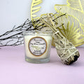 Selenite Crystal Candle