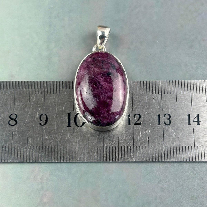 Ruby Zoisite Pendant