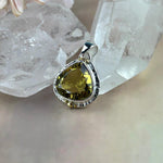 Pear Cut Gemstone Pendant