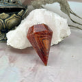 Red And Orange Agate Pendulum