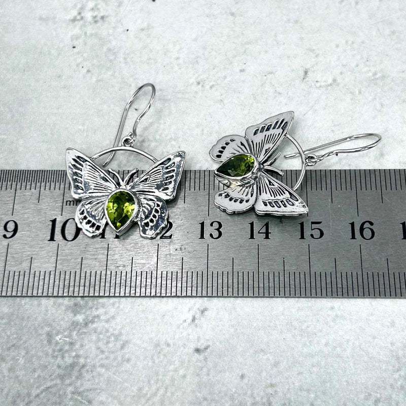 925 Silver Butterfly Earrings