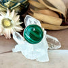 Malachite Dome Ring