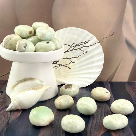 Caribbean Calcite Tumbled Stones