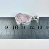 Morganite Freeform Raw Pendant