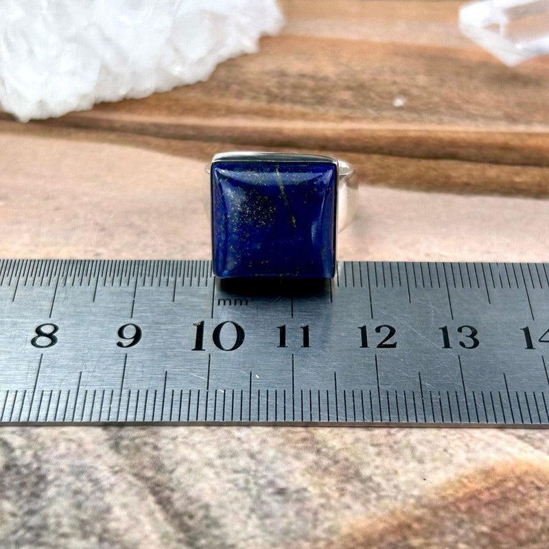 Lapis Lazuli In Silver Ring