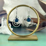 Teardrop Cut Kyanite Earrings