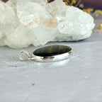 Tiger's Eye Pendant In Silver