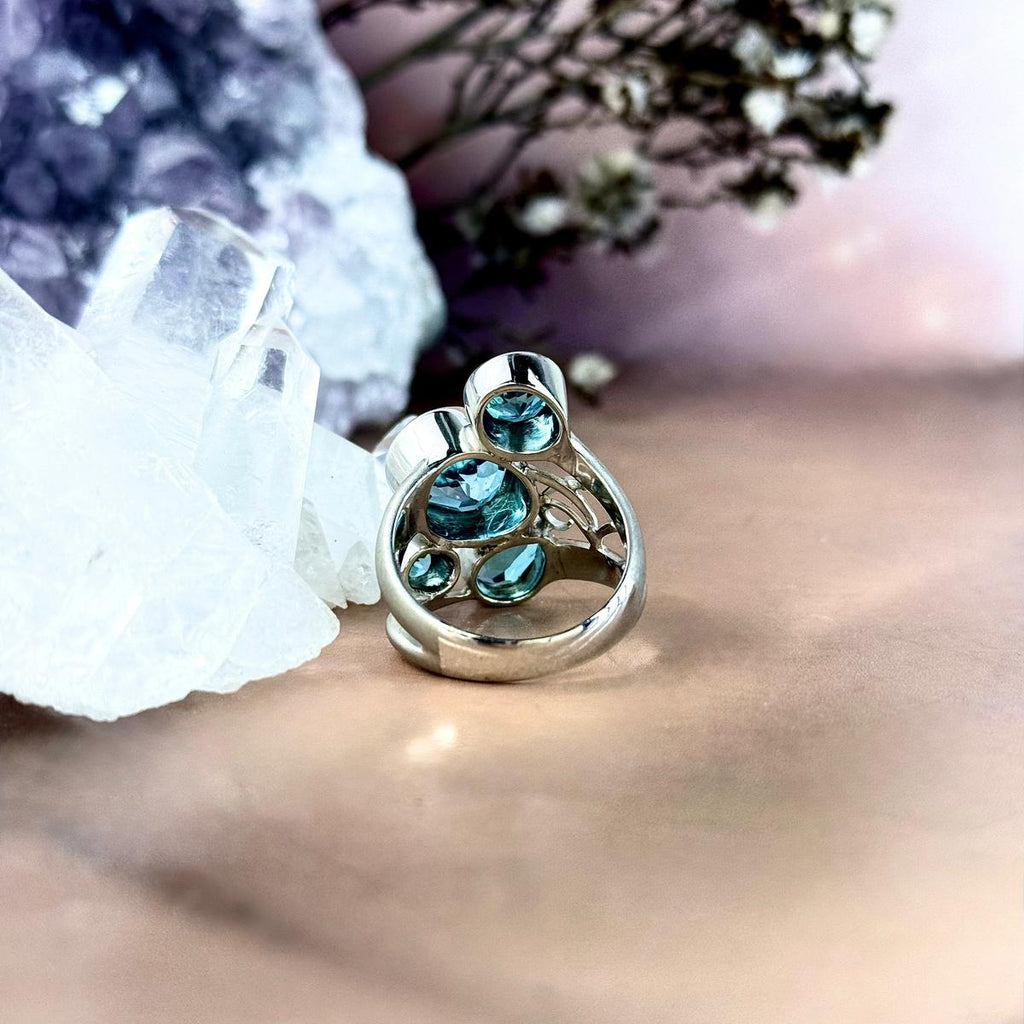 Blue Topaz Evening Jewellery