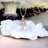 Oval Rose Quartz Pendant